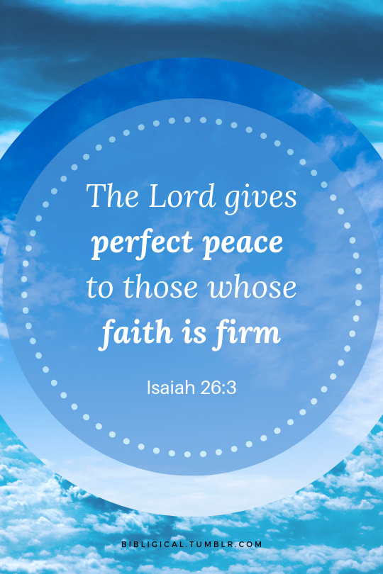 he will keep in perfect peace bible verse