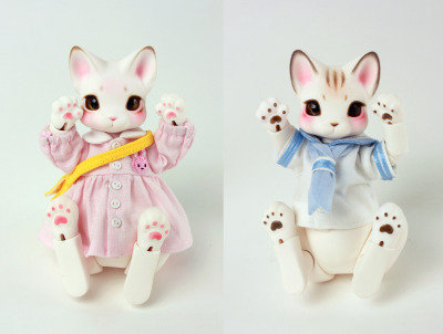 ball jointed cat doll