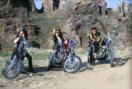 funerismortis:Jimmie Hendrix on his motorcycle and German...