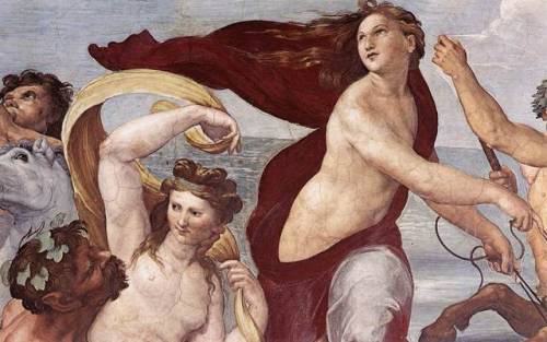 artist-raphael:The Triumph of Galatea (detail), RaphaelMedium:...