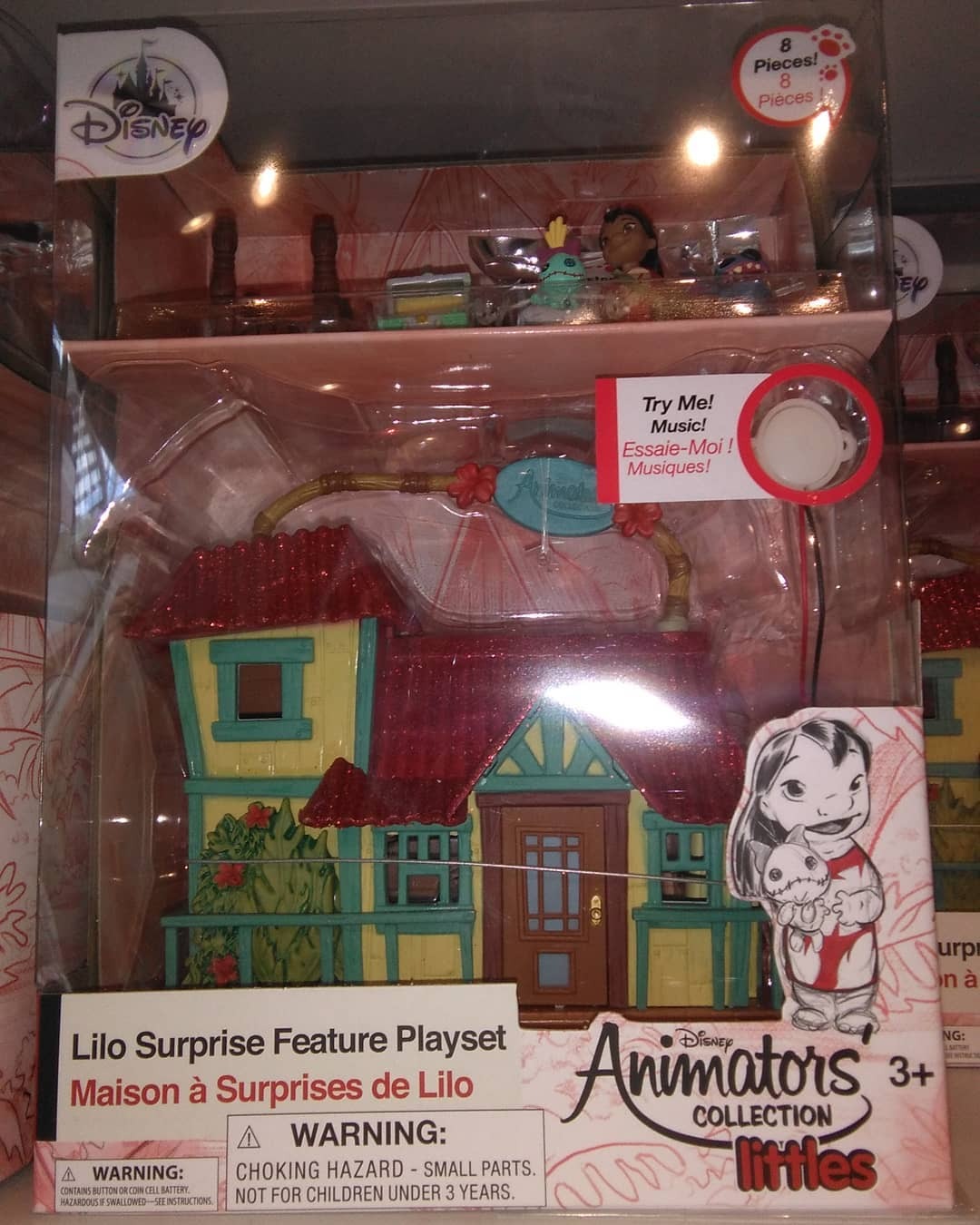 lilo surprise feature playset