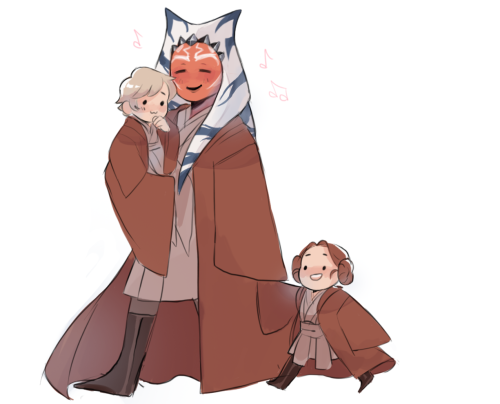 airinn:star wars (specifically ahsoka) drawings i’ve been...