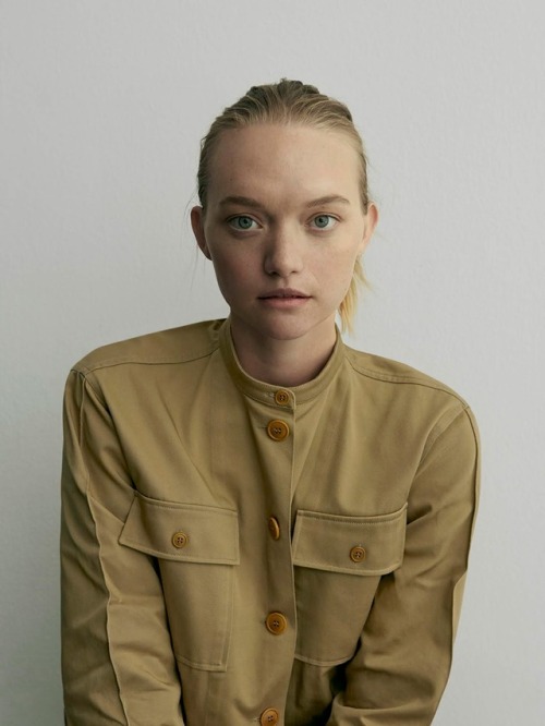 leah-cultice:Gemma Ward by Claudia Knoepfel for Porter Edit...