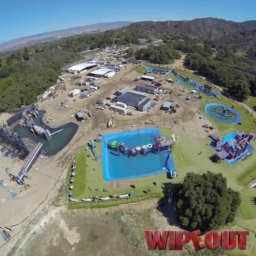 AN ALL NEW WIPEOUT RETURNS NEXT SUMMER ON ABC — Here’s an aerial view