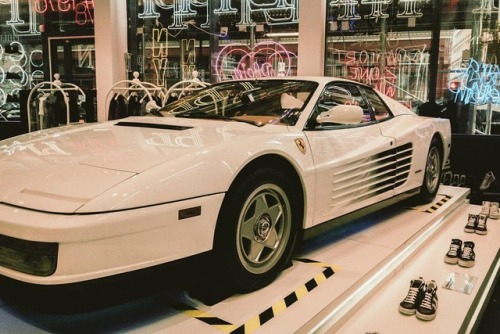 FERRARI TESTAROSSA | #the80s (at SoHo, Manhattan)