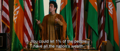 somewhere-inthe-deep:freshmoviequotes:The Dictator...