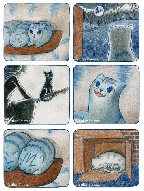 fuckyeahcomicsbaby:Scaredy Cat