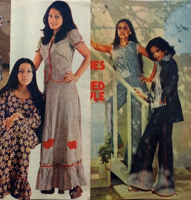 In The 70s Kaftans Halters Maxis And Pant Vintage Indian Clothing 