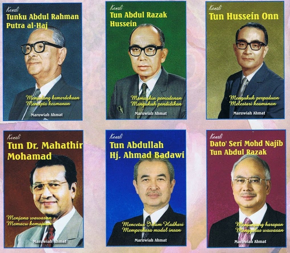 senarai nama menteri malaysia