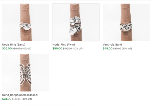 vincint:I put my jewelry on etsy on sale cuz I’m mega broke and...