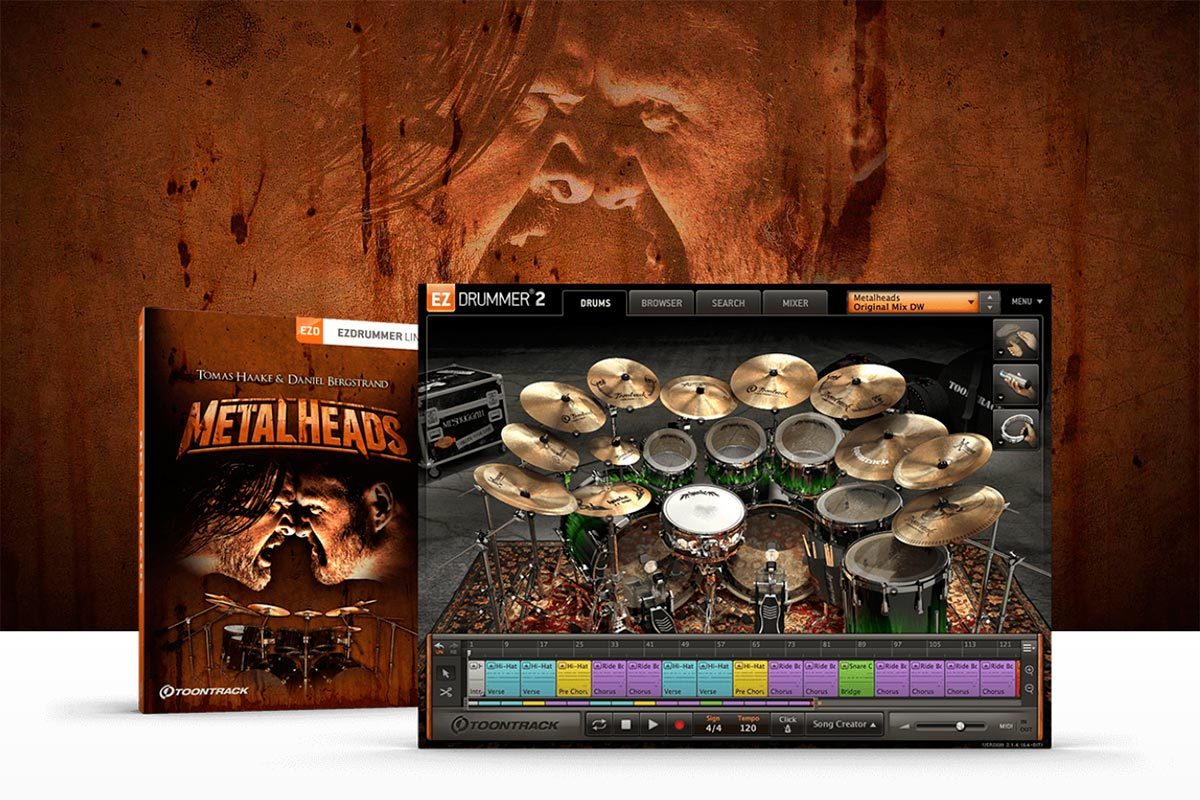 Toontrack MetalHeads EZX for Superior Drummer Toontrack MetalHeads EZX for Superior Drummer