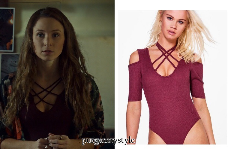 Purgatory Style Possible Match Boohoo Bethany Cold Shoulder