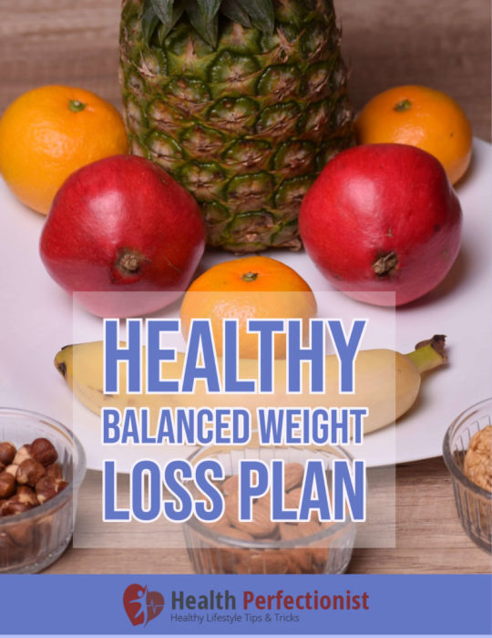 Healthy balanced weight loss plan