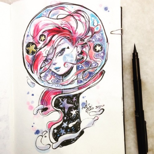 sillyjellieart:Space Odyssey.