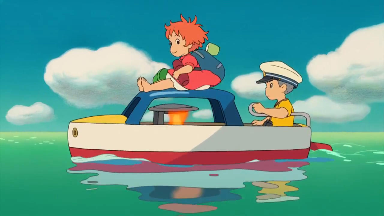 Studio Ghibli • Some cute pictures from the movie “Ponyo On The...