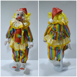 old fashioned clown dolls