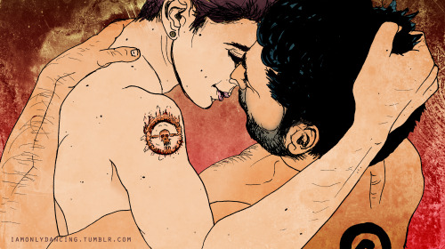 iamonlydancing:Art for It’s a mad, mad worldSterek Mad Max...