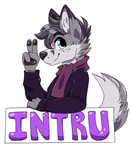 intrufox:fleurfurr:Badge commission for @intrufoxCommission...