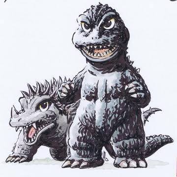 chibi godzilla Tumblr