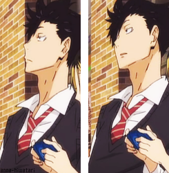 anna-hiwatari:Kuroo Tetsurou in Nekoma school uniform