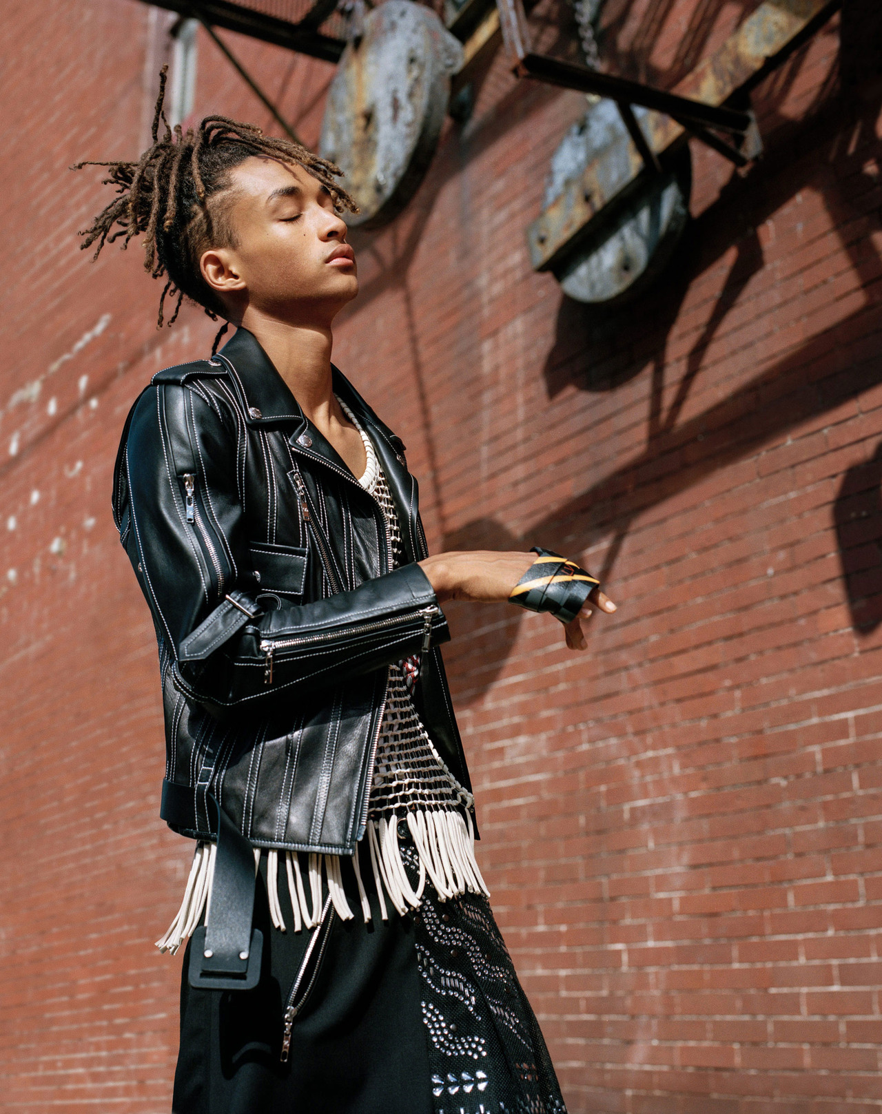 Jaden Smith photographed by Bruce Weber for Louis Vuitton. Jaden wears all clothing Louis ...