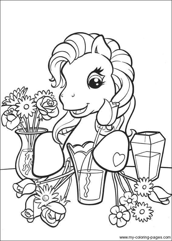 7500 My Little Pony G3 Coloring Pages Images & Pictures In HD