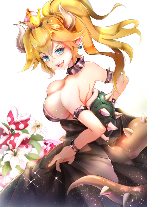 akotamaki01:❣adorable bowsette❣artist: suoni (deeperocean)