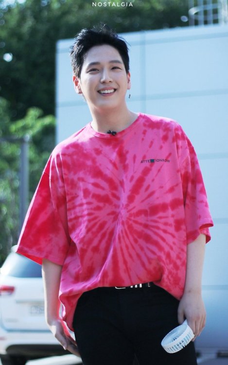 B.a.p Kim Himchan Himchan In pink Smiling Healthy Just how I like it