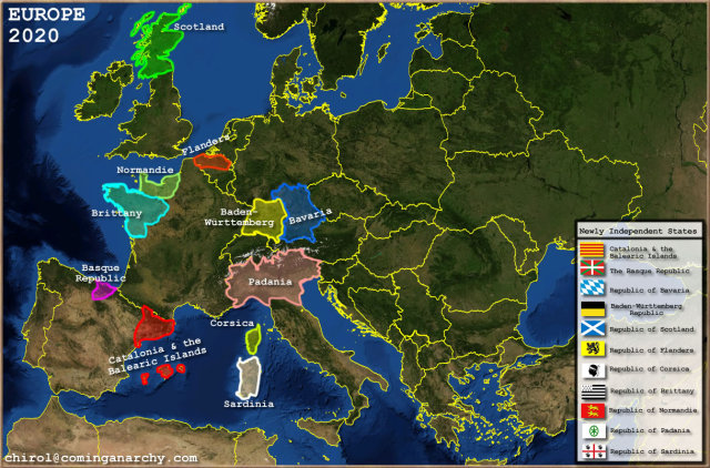 “Europe 2020” - a prediction of how Europe’s... - Maps on the Web