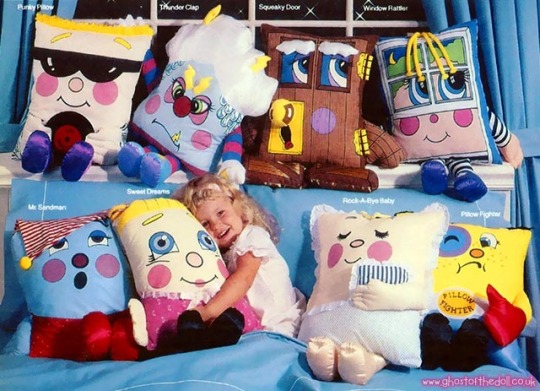 1980's pillow pals