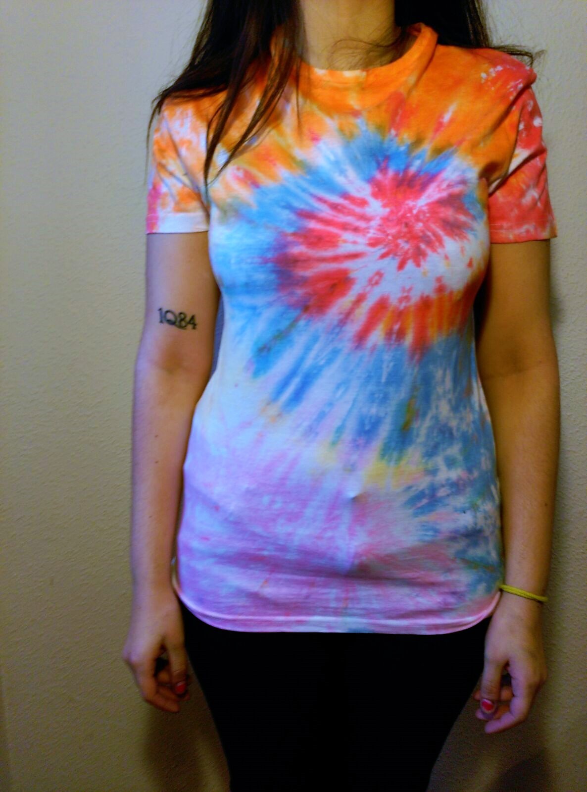 dyed t shirt for women