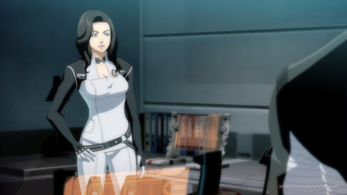 missvirak:Mass Effect in anime style, i did a test with Miranda,...