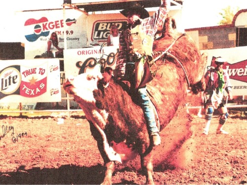 rangerearlmcgraw:Ryan Bingham in his rodeo days.Somewhere in...