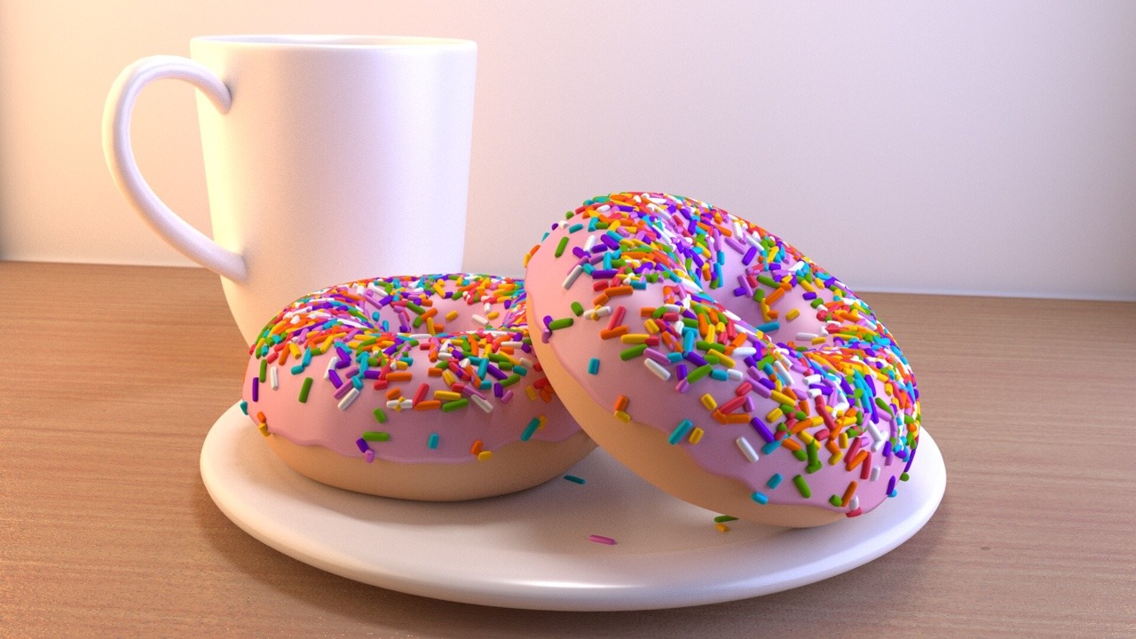 blender donuts