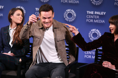 outlanderamerica:Outlander cast at Paley Center, NYC, Friday,...