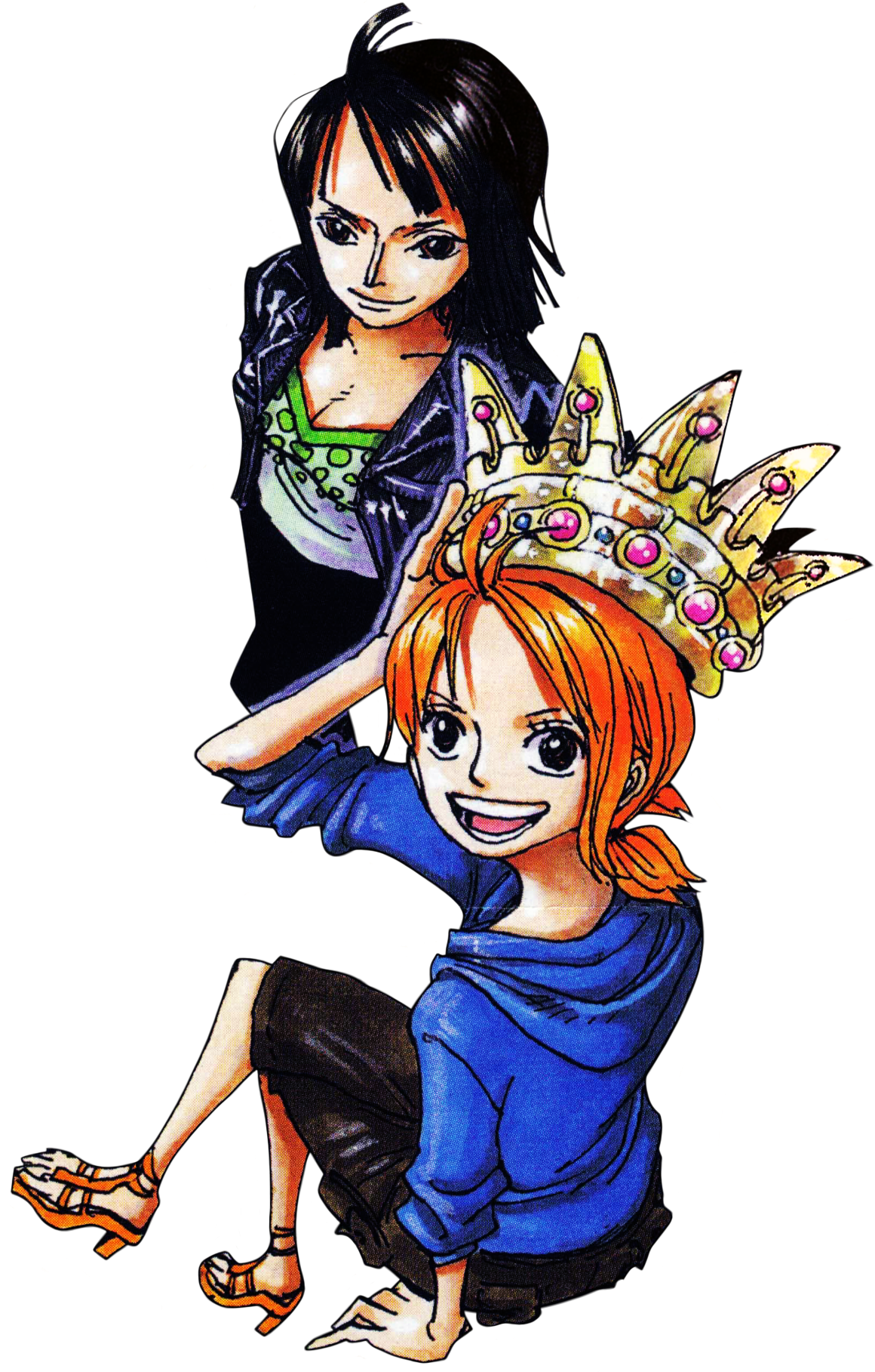 Nami & Robin from the cover of volume 32....