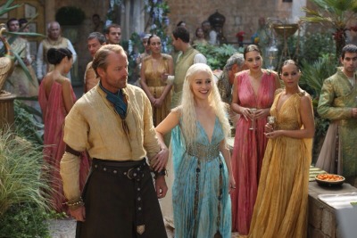 Image result for game of thrones jorah and daenerys