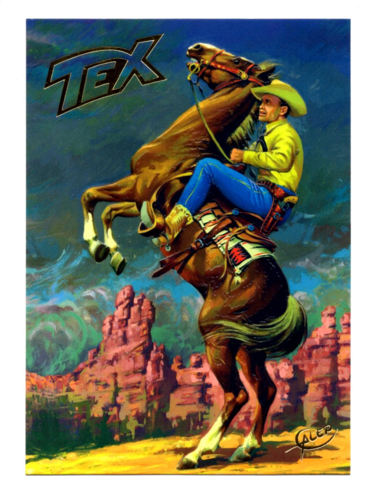 n Panini 2015 66 -New Figurine-stickers TEX L/'EROE DEL WEST