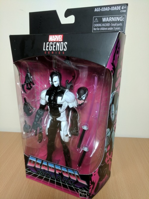 Marvel Legends Deadpool Back In Black 6 Figure Is