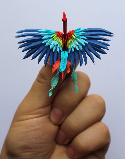 paper art papercraft birds cranes paper crane