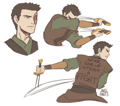 short hair zuko