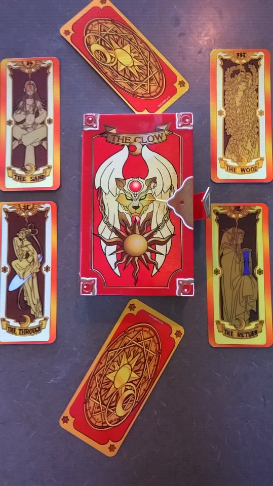 The Clow cards. Still haven’t read with them yet,... - we are all stardust.