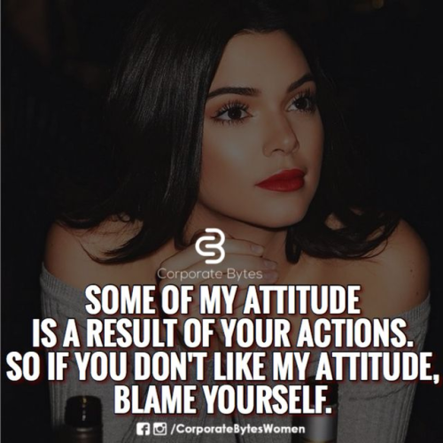 attitude quotes on Tumblr