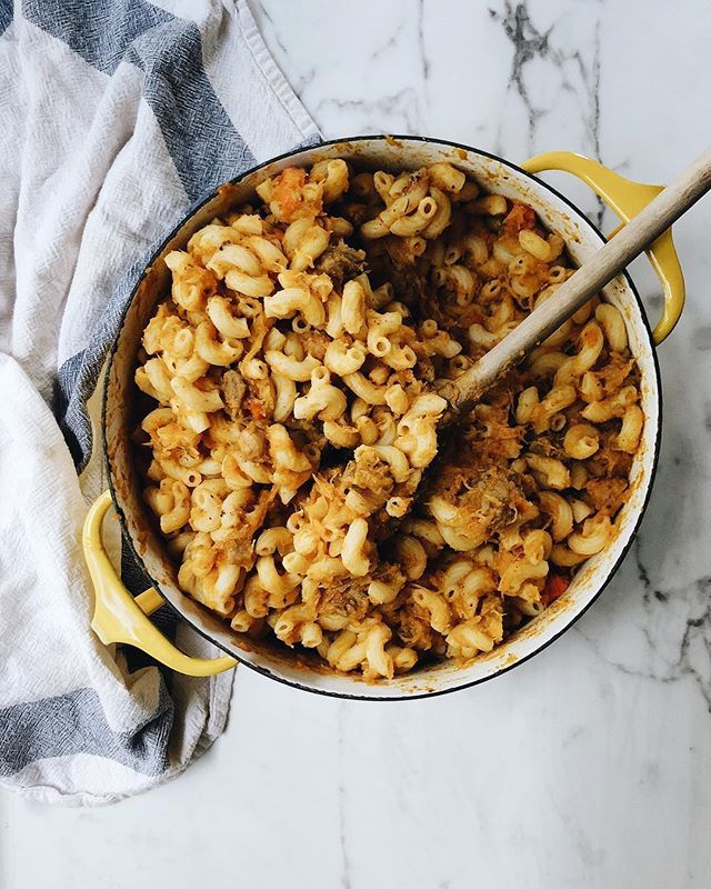 chickpea mag had to make some pasta with the squash i cooked…