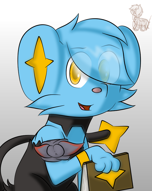 ShinxX Art — Sean, the Shinx of Knowledge! He gonna learn ya...