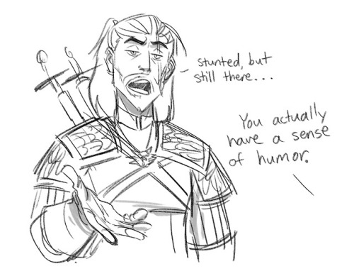 sketchupnfries:Some silly The Witcher 3 sketches since I...