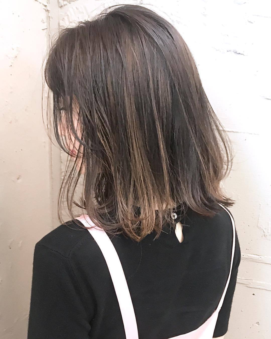 Hair Catalog これが小玉の切りっぱなしミディアム