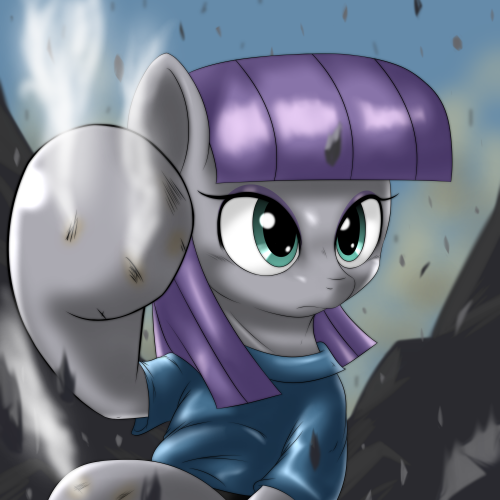 mlpfim-fanart:Rock Breaker by Behind-Space