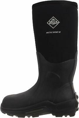 Muck Boot Arctic Sport High Performance Tall Steel Toe, Black,… – Men Boots