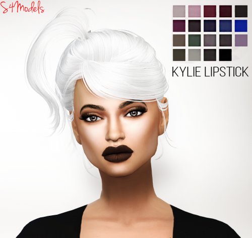 s4models:Lipstick for BlackMojitosSkin and Kylie...